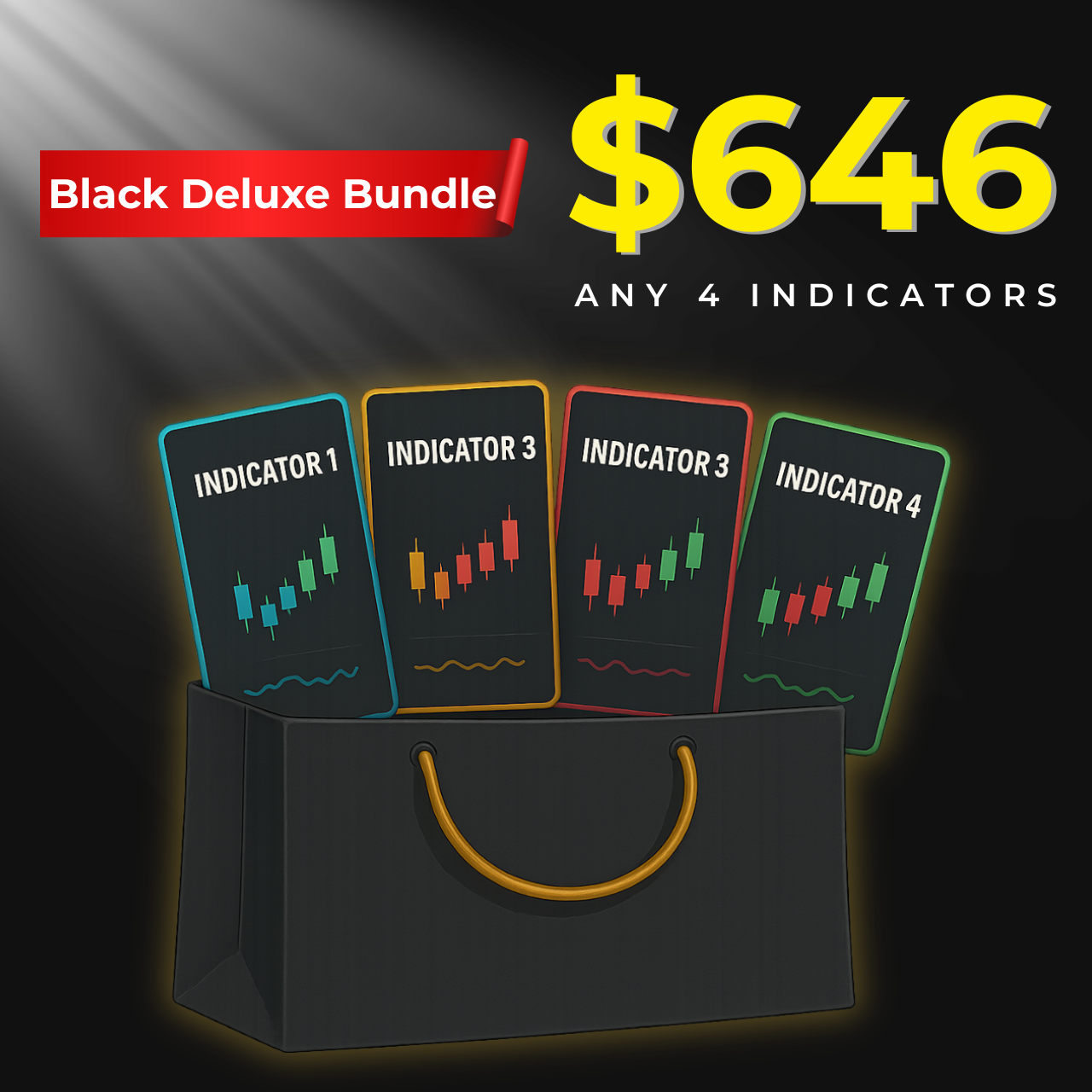 Black Deluxe Bundle (any 4 indicators)