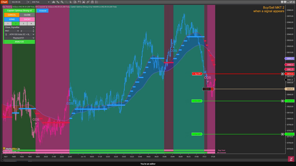 Captain Optimus Strong v2 – Built for traders who want to trade systematically