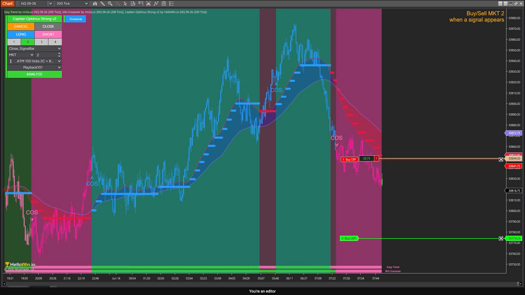 Captain Optimus Strong v2 – Built for traders who want to trade systematically