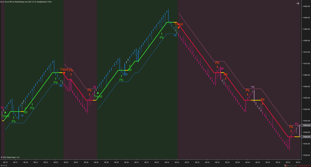Solar Wave RK – NinjaTrader Renko Trend Indicator