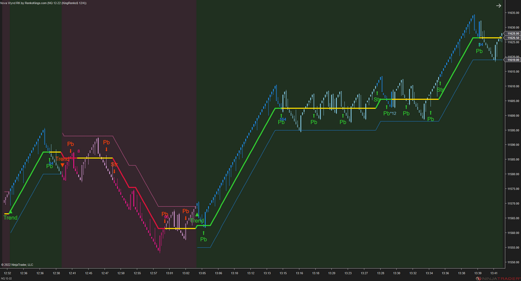 Solar Wave RK – NinjaTrader Renko Trend Indicator