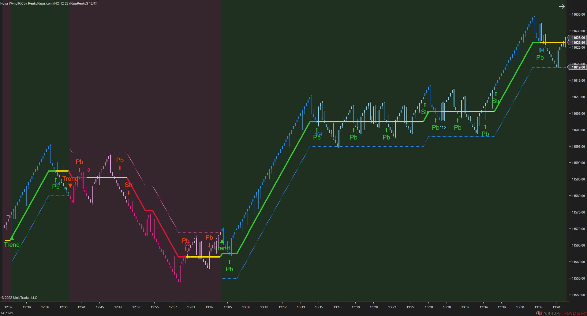 Solar Wave RK – NinjaTrader Renko Trend Indicator