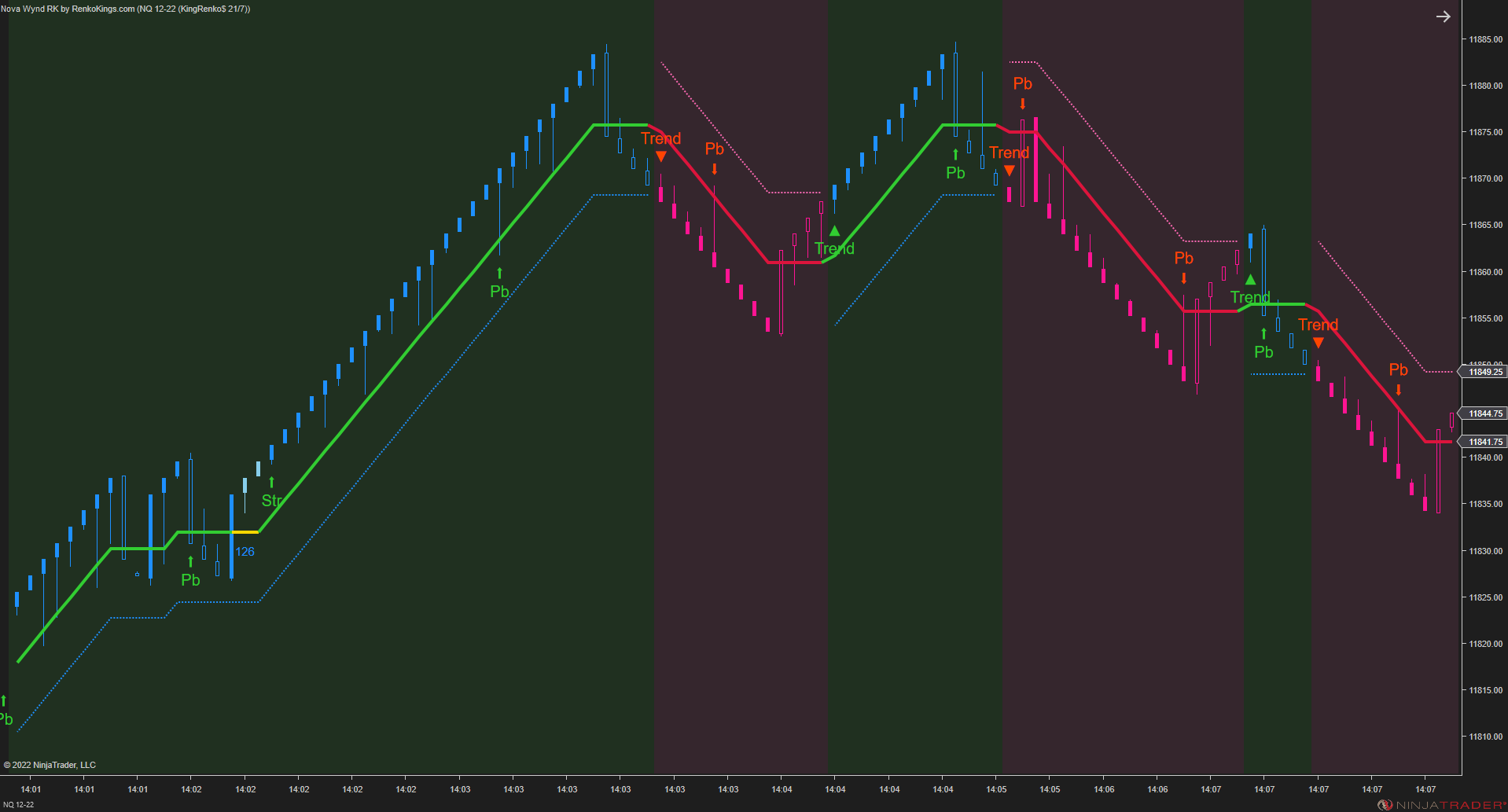 Solar Wave RK – NinjaTrader Renko Trend Indicator