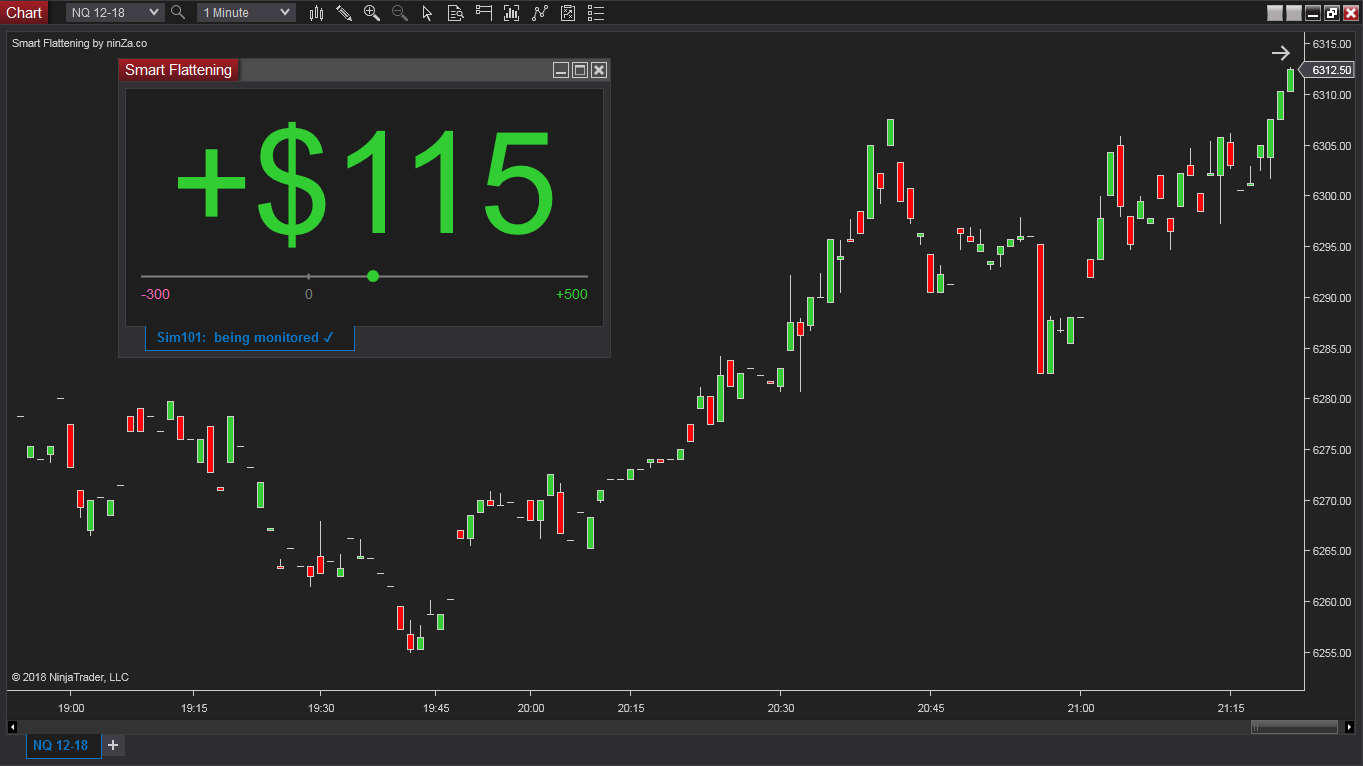 Smart Flattening – Automatic Account Protection Tool for NinjaTrader 8
