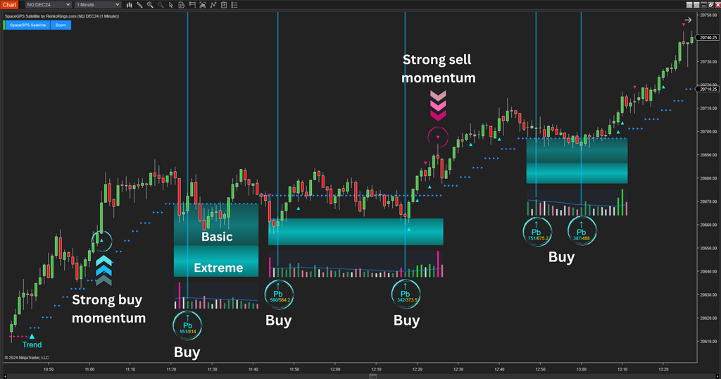 SpaceGPS Satellite - Ninjatrader 8 Order Flow