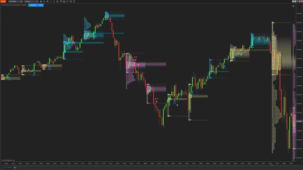 Flex TPO – Structured Post-Breakout Indicator for NinjaTrader 8