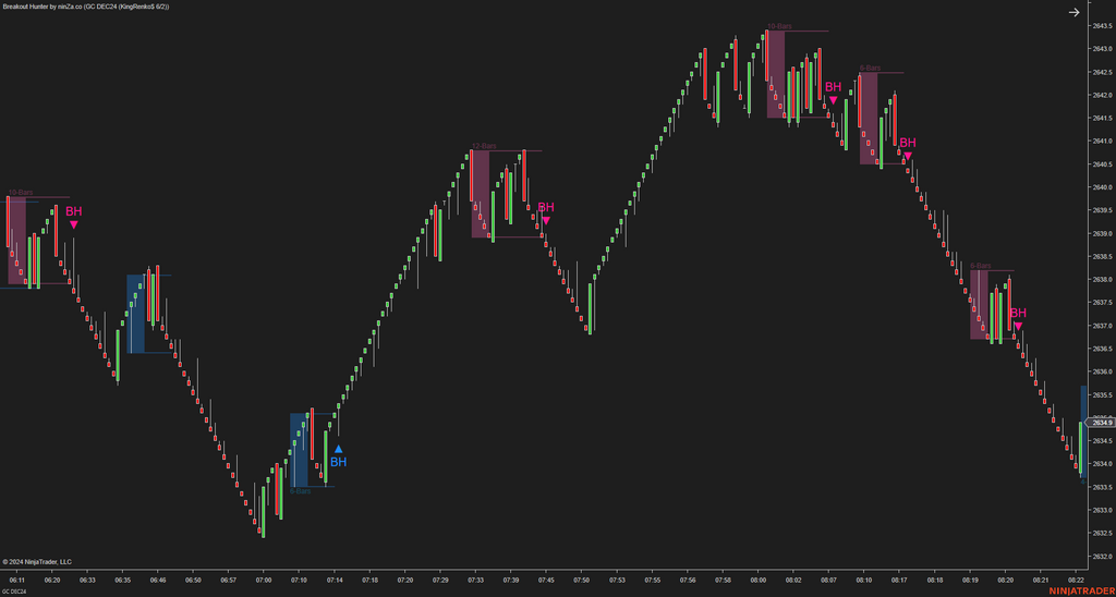 Breakout Hunter - Wyckoff Indicator NinjaTrader