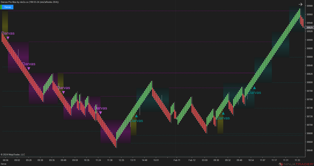 Darvas Pro Max – NinjaTrader Breakout & Box Trading Indicator