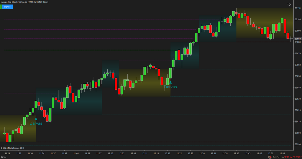 Darvas Pro Max – NinjaTrader Breakout & Box Trading Indicator