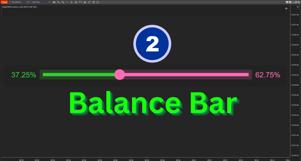 KingDOM$ - Depth of Market (DOM) system for NinjaTrader 8