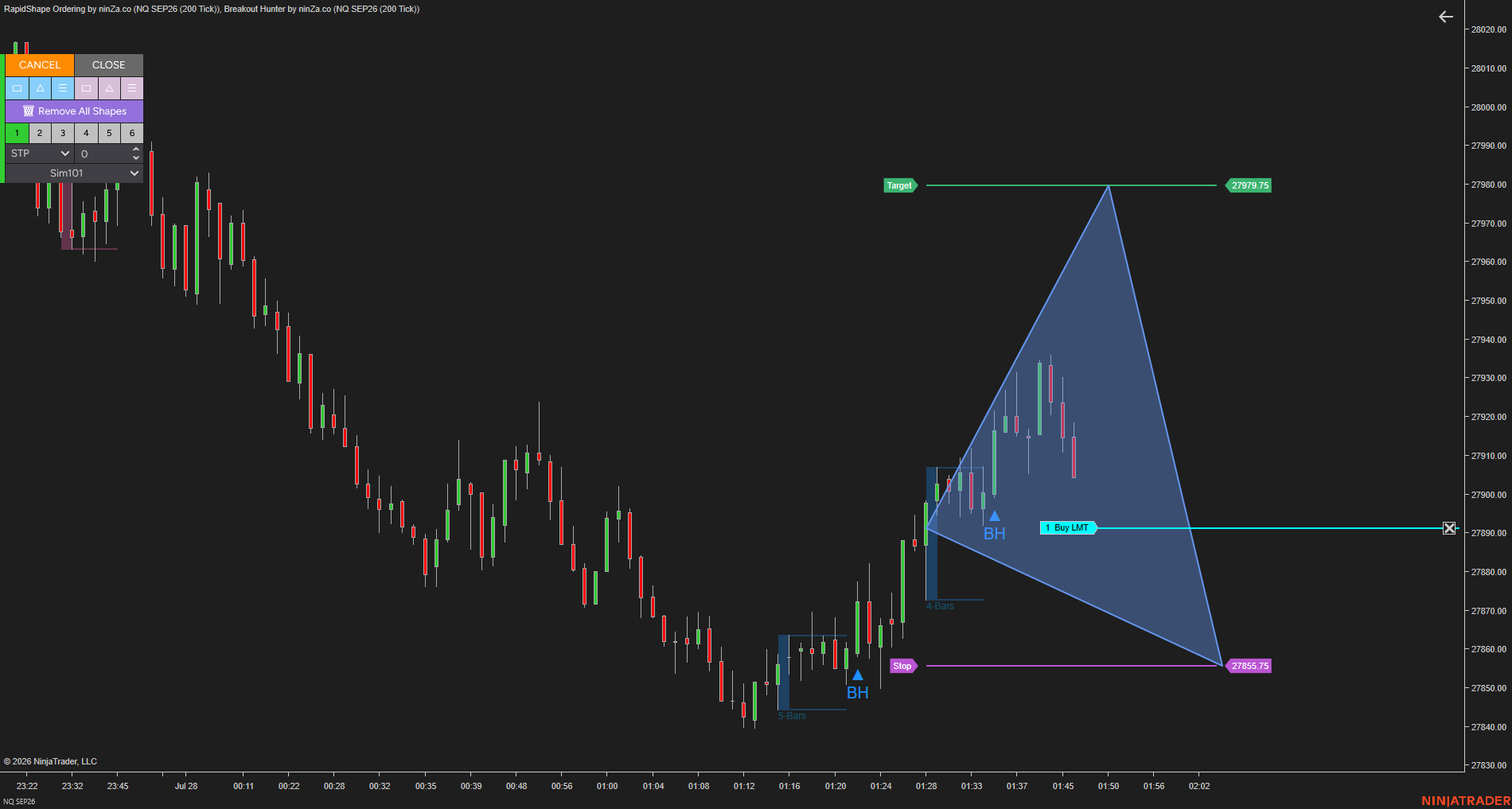 RapidShape Ordering – Draw your trade. Execute instantly.