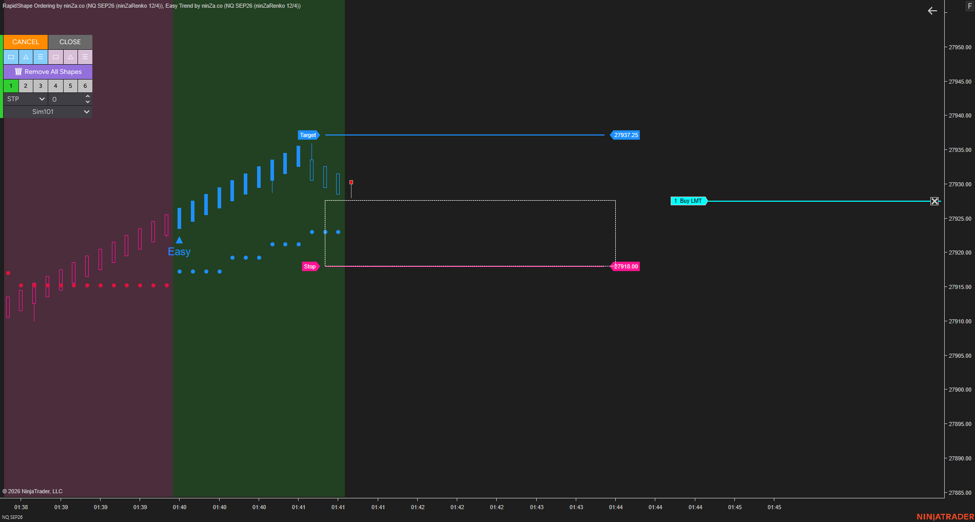 RapidShape Ordering – Draw your trade. Execute instantly.