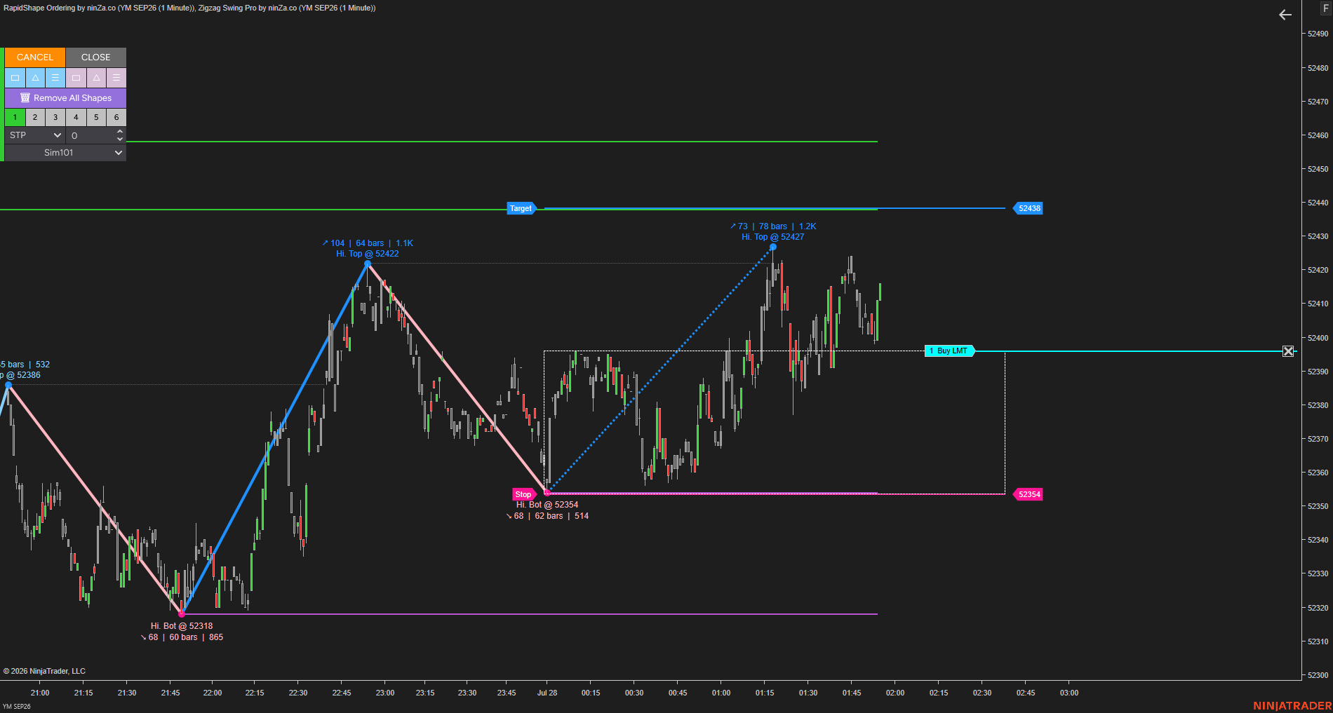 RapidShape Ordering – Draw your trade. Execute instantly.