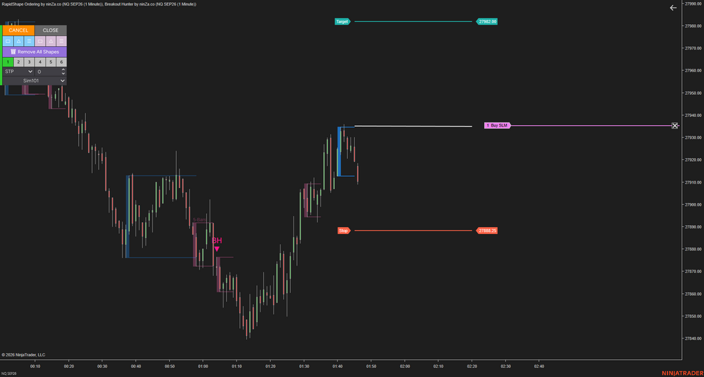 RapidShape Ordering – Draw your trade. Execute instantly.