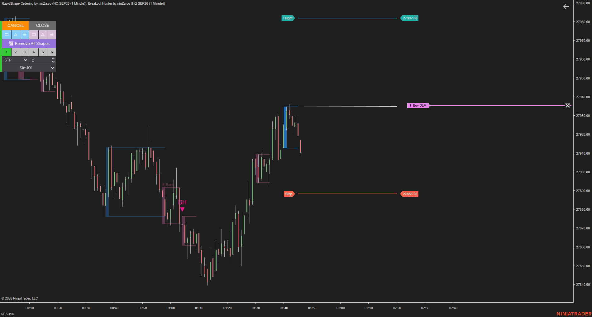 RapidShape Ordering – Draw your trade. Execute instantly.