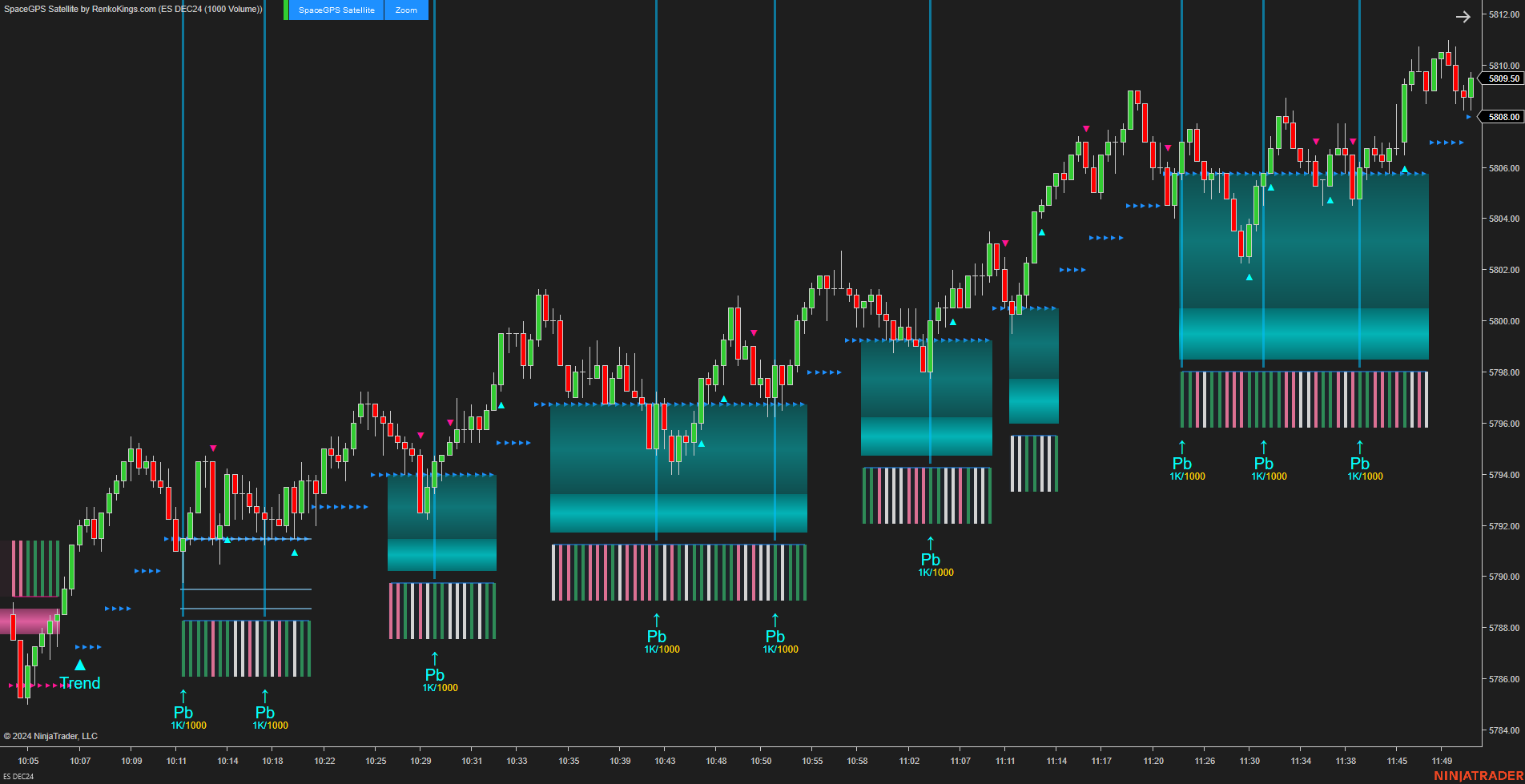 SpaceGPS Satellite - Ninjatrader 8 Order Flow
