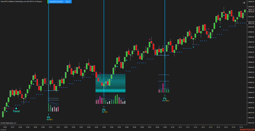 SpaceGPS Satellite - Ninjatrader 8 Order Flow