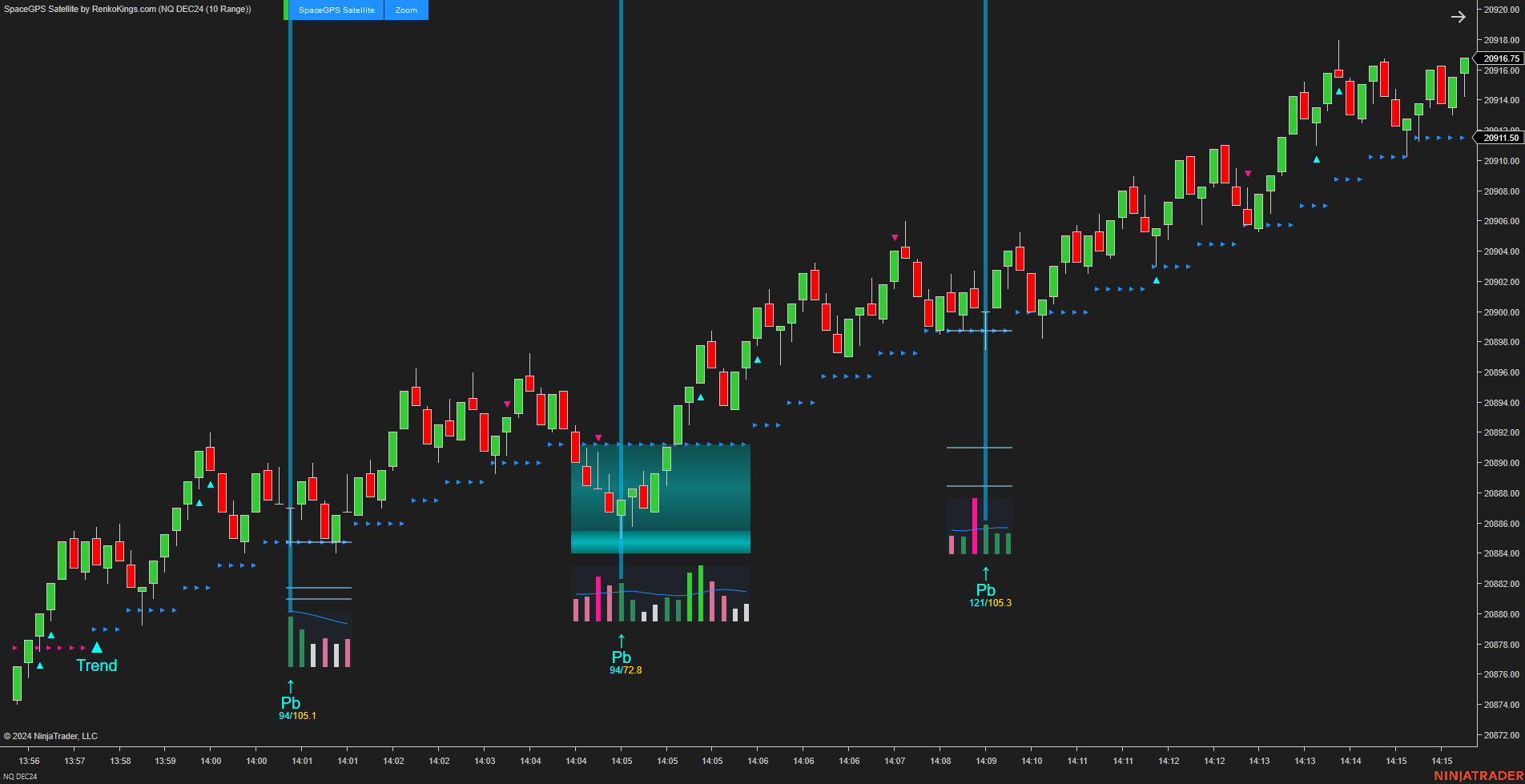 SpaceGPS Satellite - Ninjatrader 8 Order Flow