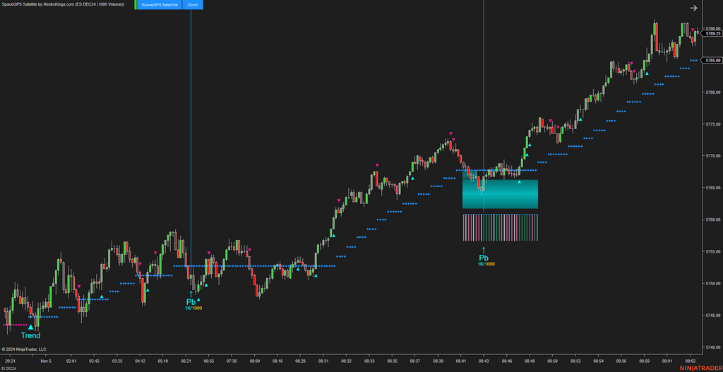 SpaceGPS Satellite - Ninjatrader 8 Order Flow