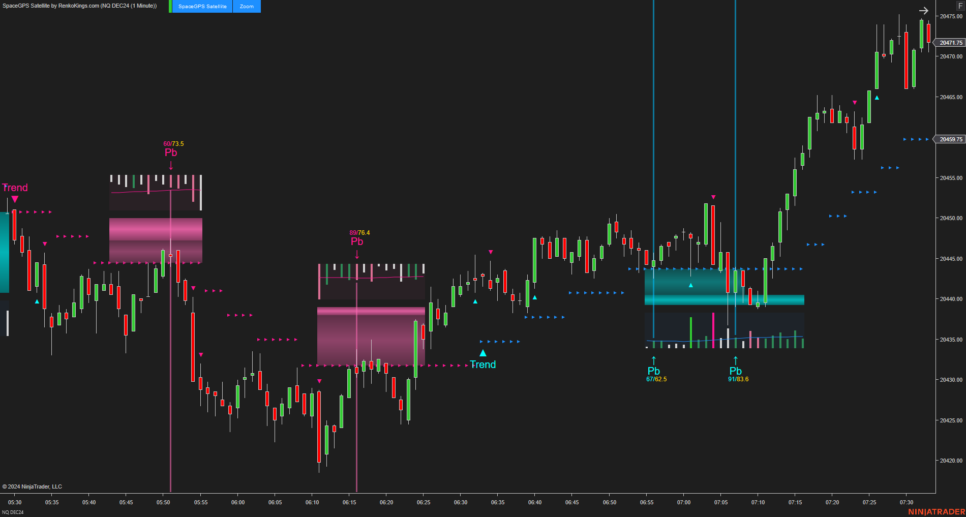 SpaceGPS Satellite - Ninjatrader 8 Order Flow