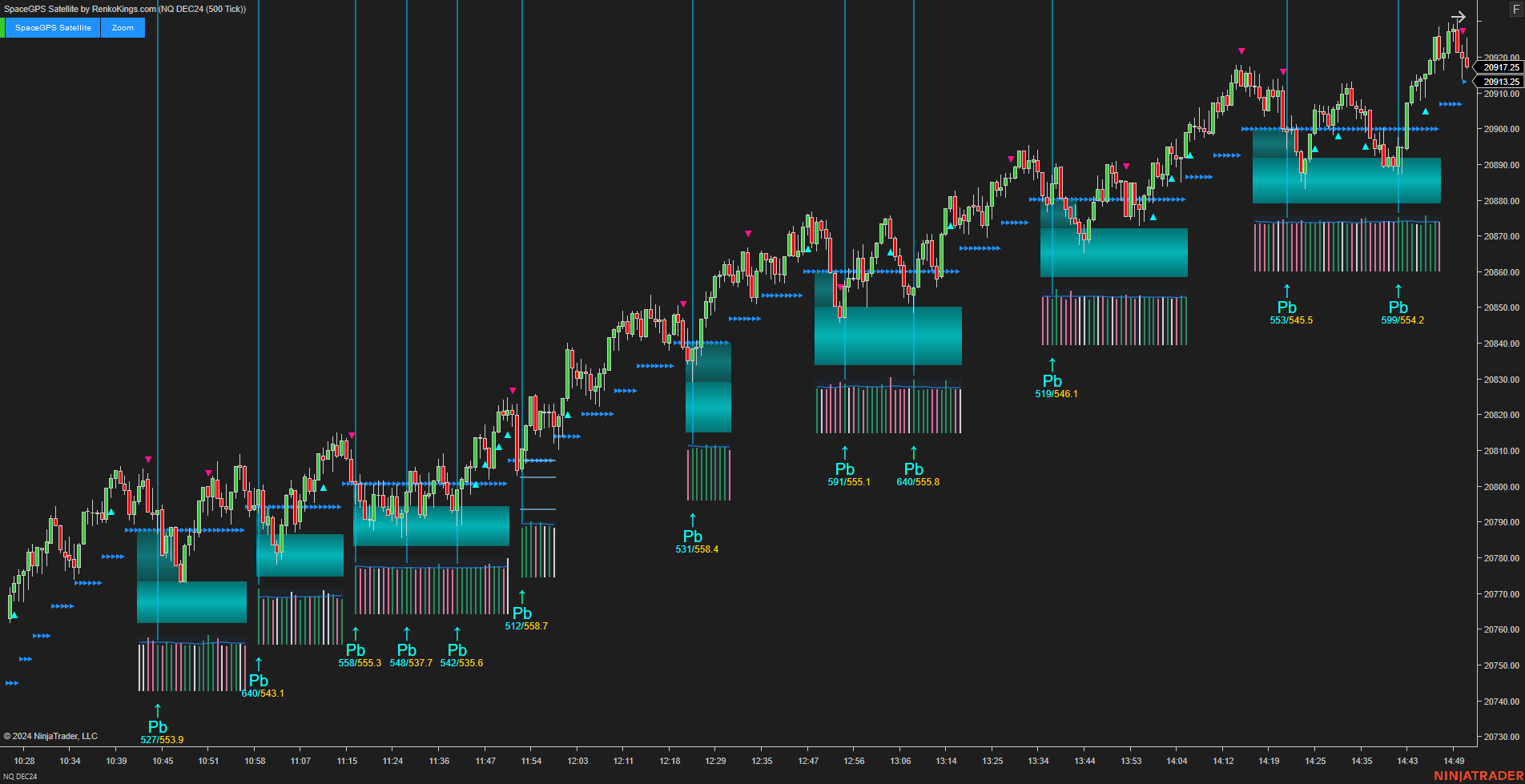 SpaceGPS Satellite - Ninjatrader 8 Order Flow