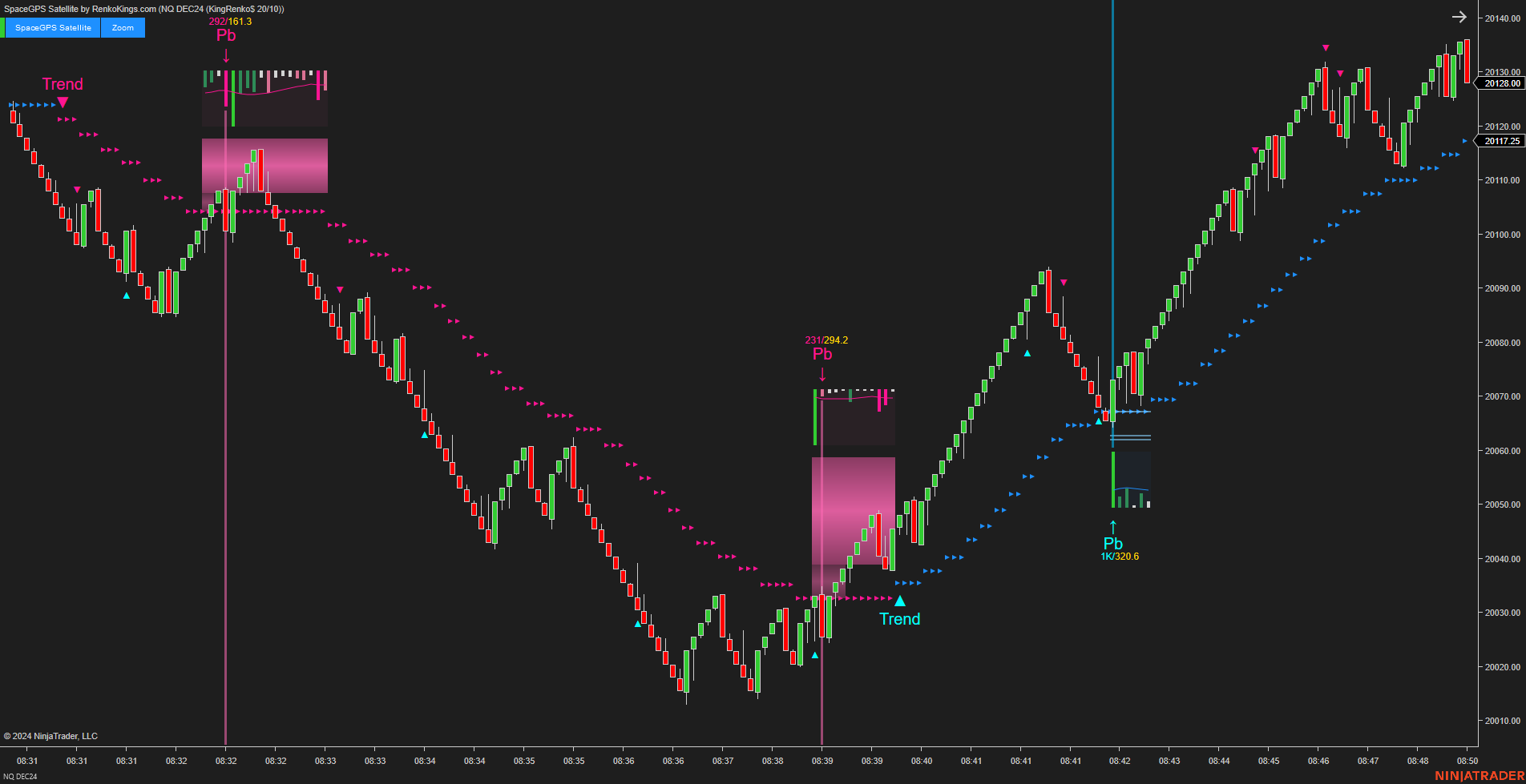 SpaceGPS Satellite - Ninjatrader 8 Order Flow