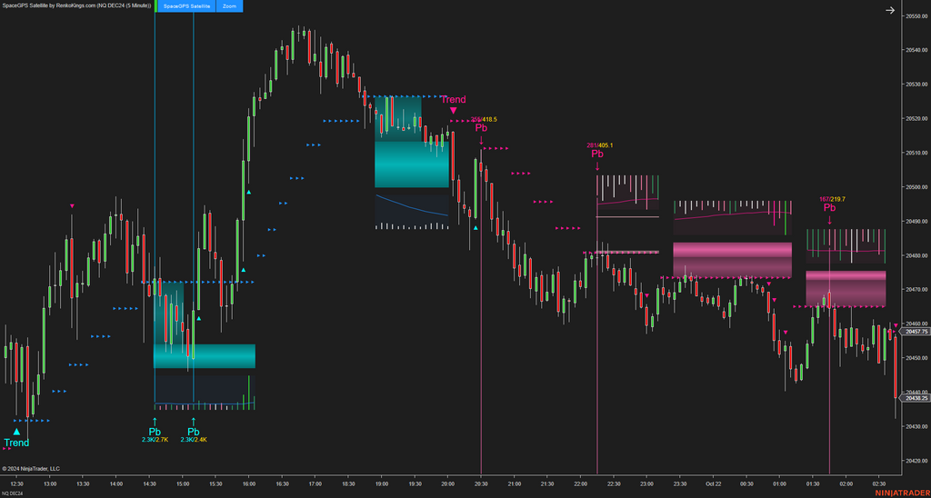 SpaceGPS Satellite - Ninjatrader 8 Order Flow
