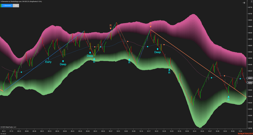 V-Elementra – NinjaTrader 5-in-1 Trading System
