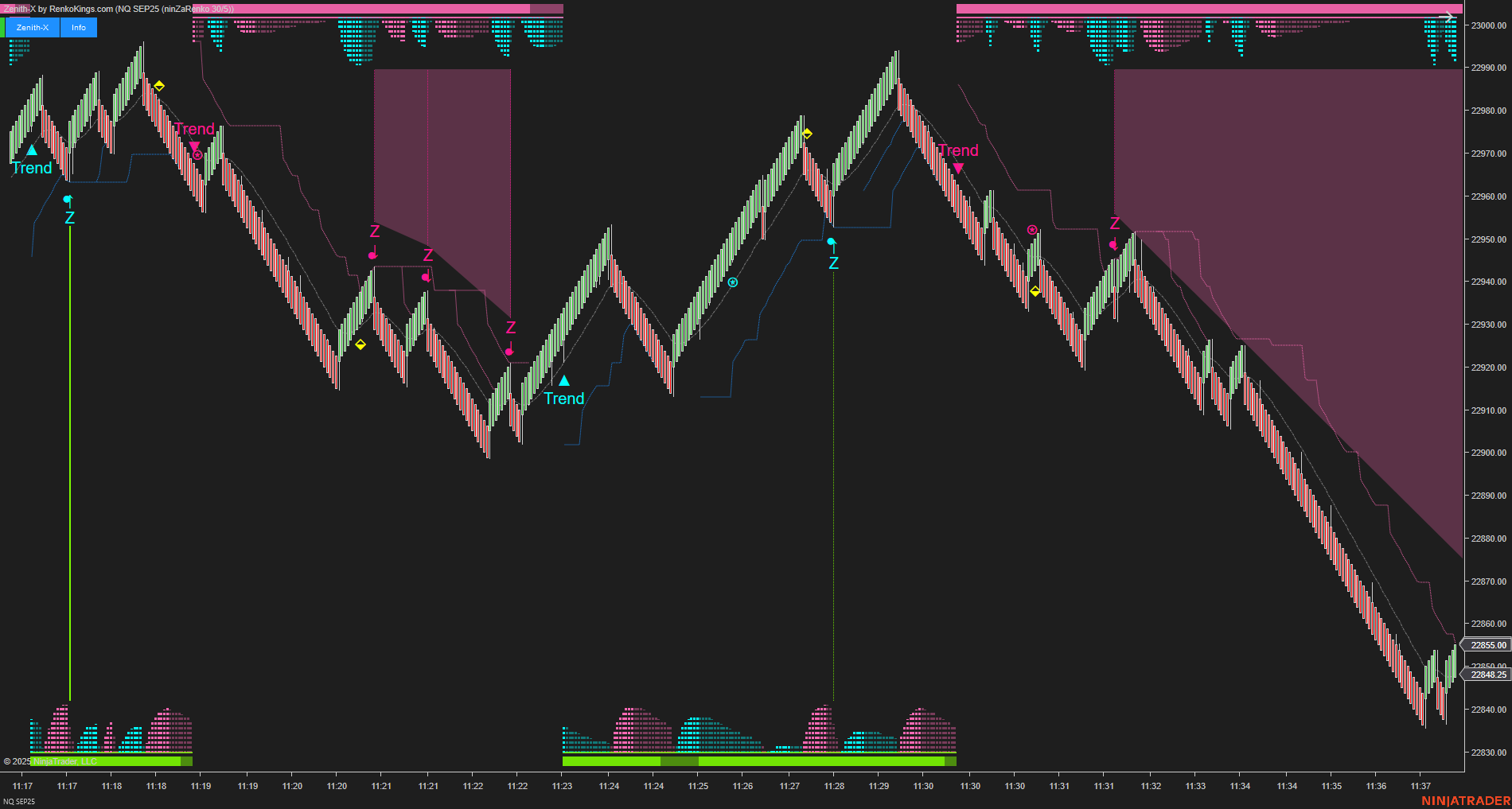 Zenith-X – NinjaTrader Momentum Trading System