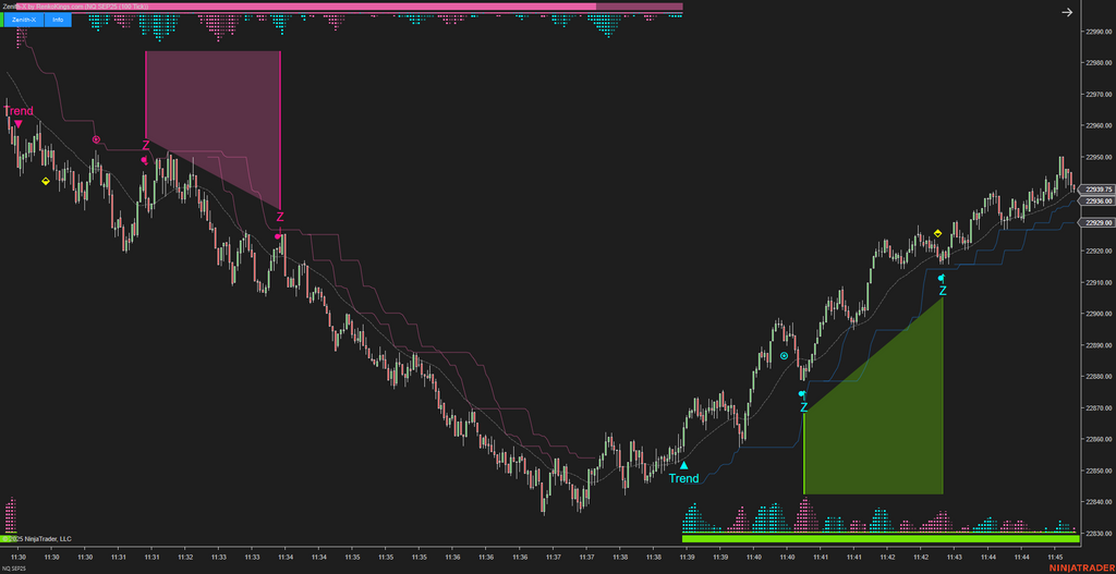 Zenith-X – NinjaTrader Momentum Trading System